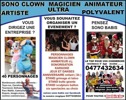 Anniversaire Enfant Animations Artistes Anniversaire Fetes La Louviere Quefaire Be Pas D Enregistrement Pas De Commission