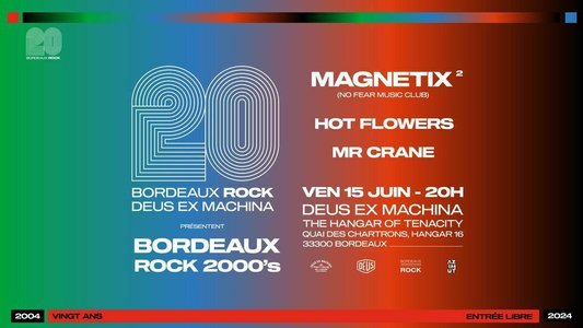 Expositions MAGNETIX NoFearMusicClub - Bordeaux Rock fte 20 !