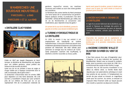 Expositions Parcours Pdestre : Wambrechies, bourgade industrielle