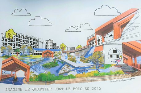 Expositions Le quartier Pont Bois fte patrimoine avec maison quartier Jacques Brel !