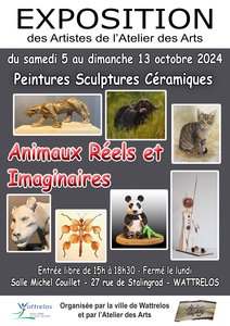 Expositions Exposition   Animaux Rels Imaginaires  