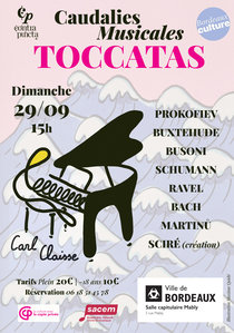 Expositions Caudalies Musicales - Toccatas