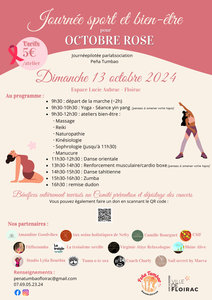 Expositions Octobre rose avec Pea Tumbao