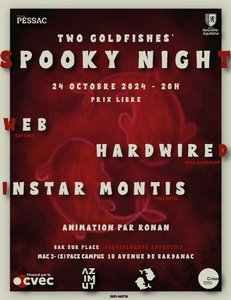 Expositions SPOOKY NIGHT - Goldfishes Music