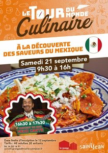 Expositions Tour monde culinaire : Saveurs Mexique