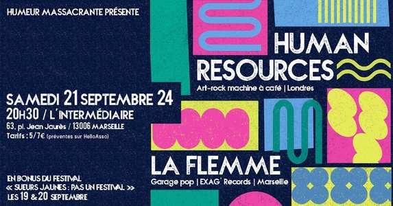 Expositions HUMAN RESOURCES + FLEMME