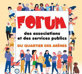 Expositions Forum associations quartier Arnes