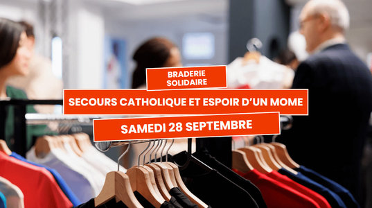 Expositions Braderie solidaire Secours Catholique Espoir d un mme