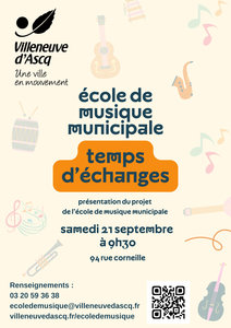 Expositions Temps d changes - Prsentation projet l cole musique municipale