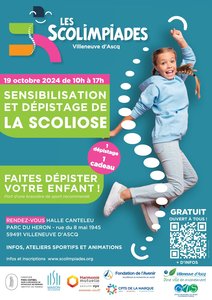 Stages,cours Les Scolimpiades : journe ddie  sensibilisation au dpistage la scoliose