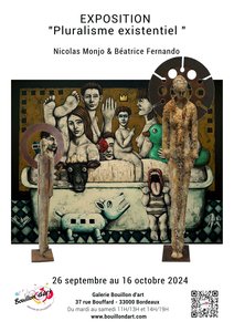 Expositions Exposition  Pluralisme existentiel   Galerie Bouillon d Art