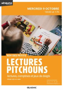 Expositions Lectures Pitchouns - Mercredi 9 octobre