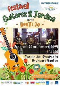 Expositions Festival Guitares & jardins: Route 70