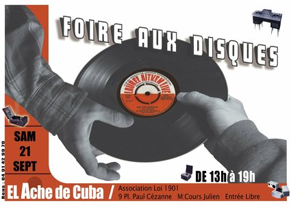 Expositions FOIRE DISQUES (Spciale Vinyle)