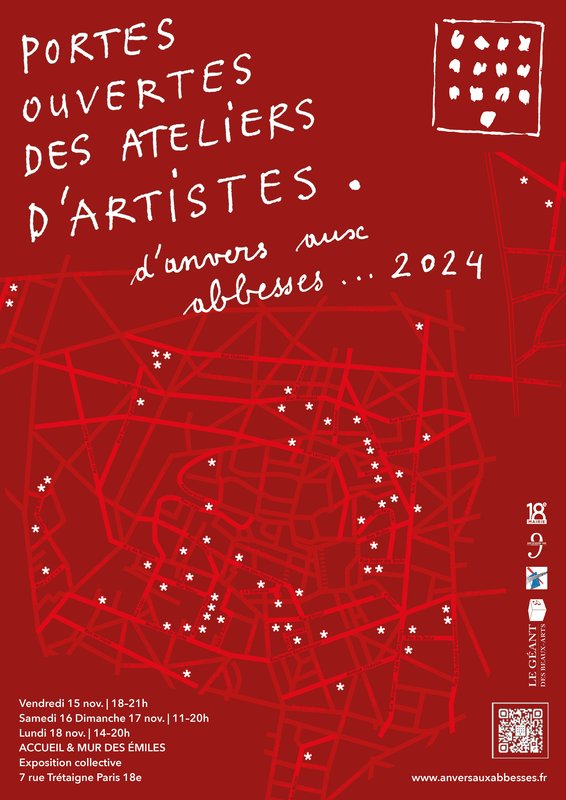 Loisirs 101 artistes plasticiens d Anvers Abbesses ouvrent leurs portes