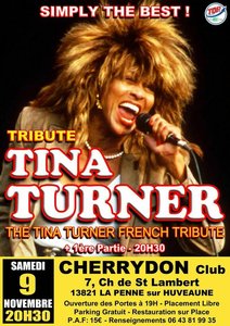 Expositions The TINA TURNER French tribute