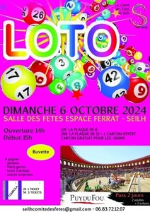 Expositions Loto Comit ftes - Dimanche 6 octobre