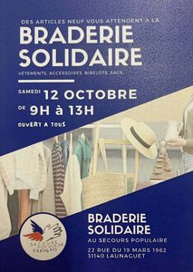 Expositions Braderie solidaire