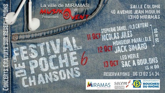 Expositions Festival poche chansons: Stphane Daniel - Catteau - Nicolas Jules