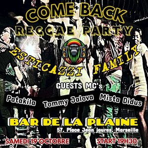 Expositions  COME BACK Reggae Party 