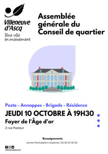 Expositions AG conseil quartier Poste - Annappes - Brigode - Rsidence