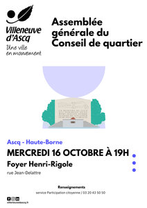 Expositions AG conseil quartier Ascq - Haute-Borne