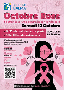 Expositions Octobre Rose - Samedi octobre