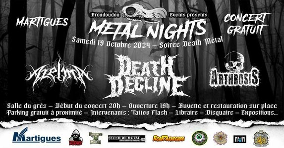 Expositions Metal Nights: AZELMA / ARTHROSIS / DEATH DECLINE