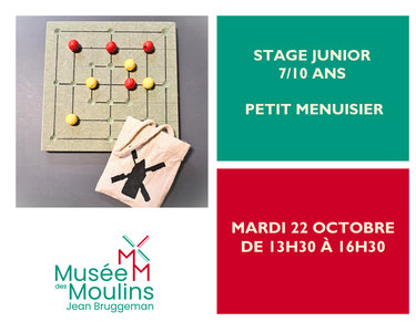 Stages,cours Stage Junior 7/10 ans: Petit menuisier