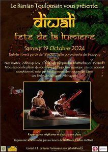 Expositions Fte la lumire :  Diwali  - Samedi octobre