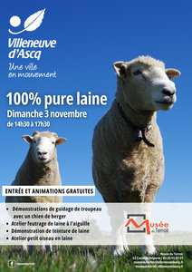 Expositions 100% pure laine !