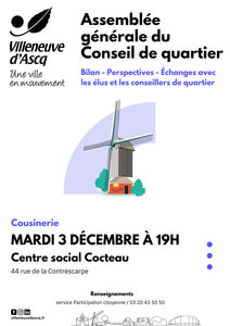 Expositions AG conseil quartier : Cousinerie