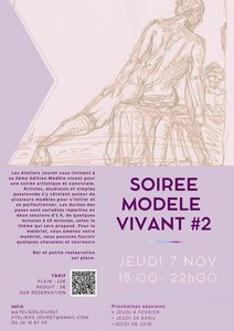 Stages,cours Soire Modle vivant Ateliers Jouret