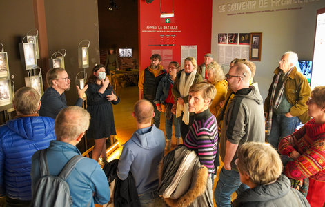 Loisirs Visite guide l exposition permanente Muse la Bataille Fromelles (interprte