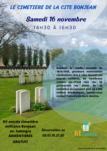 Loisirs [Visite guide] cimetire militaire : Cit Bonjean