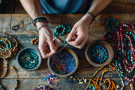 Expositions Cra Familles : Cration bracelets Shamballa