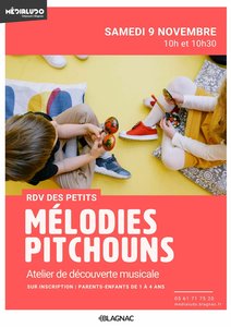 Expositions Mlodies pitchouns - Samedi 9 novembre