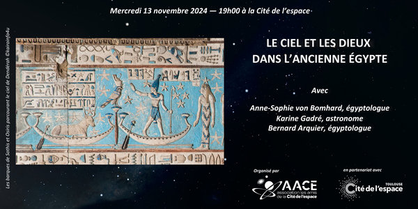 Expositions Confrence - ciel les Dieux dans l ancienne gypte 