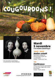 Expositions Cougourdons Mardi 5 novembre