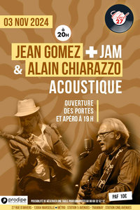 Expositions Jam Dimanche avec Jean Gomez Alain Chiarazzo