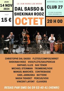 Expositions DAL SASSO OCTET feat SHEKINAH RODZ