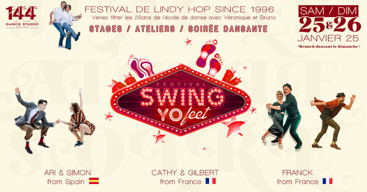 Stages,cours Festival Lindy - Swing Feet