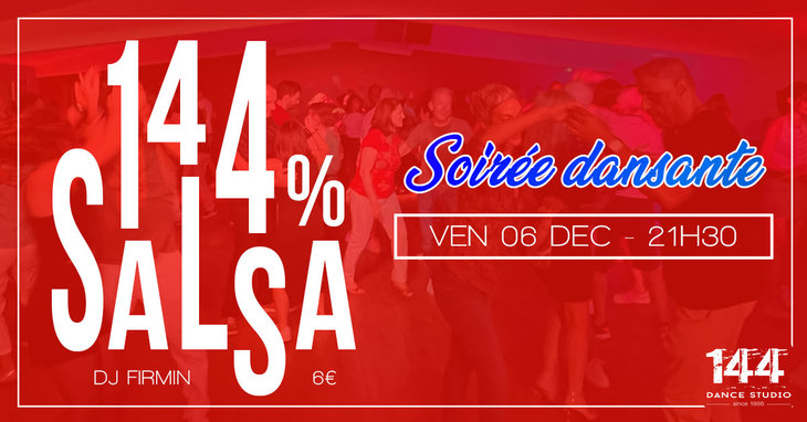 Soires Soire dansante 144% Salsa