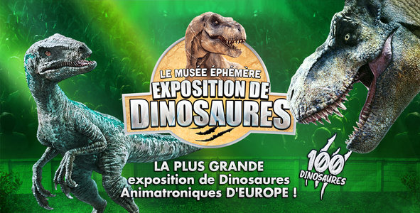 Expositions Le Muse phmre dinosaures - Bordeaux - Tour 2025