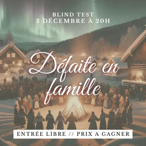 Expositions BLIND TEST ZINC Dfaite famille