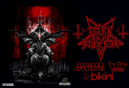 Expositions DARK FUNERAL + FLESHGOD APOCALYPSE + DEO + KAMI IKARI