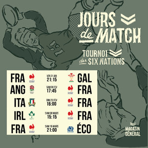 Expositions Tournoi 6 Nations Magasin Gnral