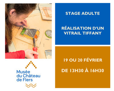 Stages,cours Stage Adulte : ralisation d un vitrail Tiffany